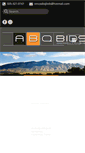 Mobile Screenshot of abqbids.com